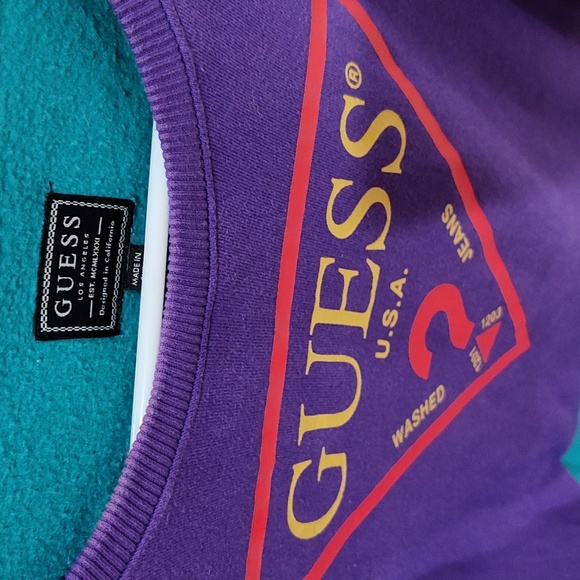 Guess U.S.A Sweatshirt Size Small - Picture 2 of 5